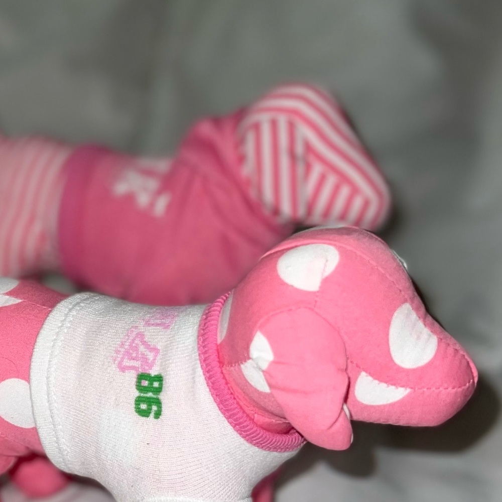 Pink Logo Stuffed Animals